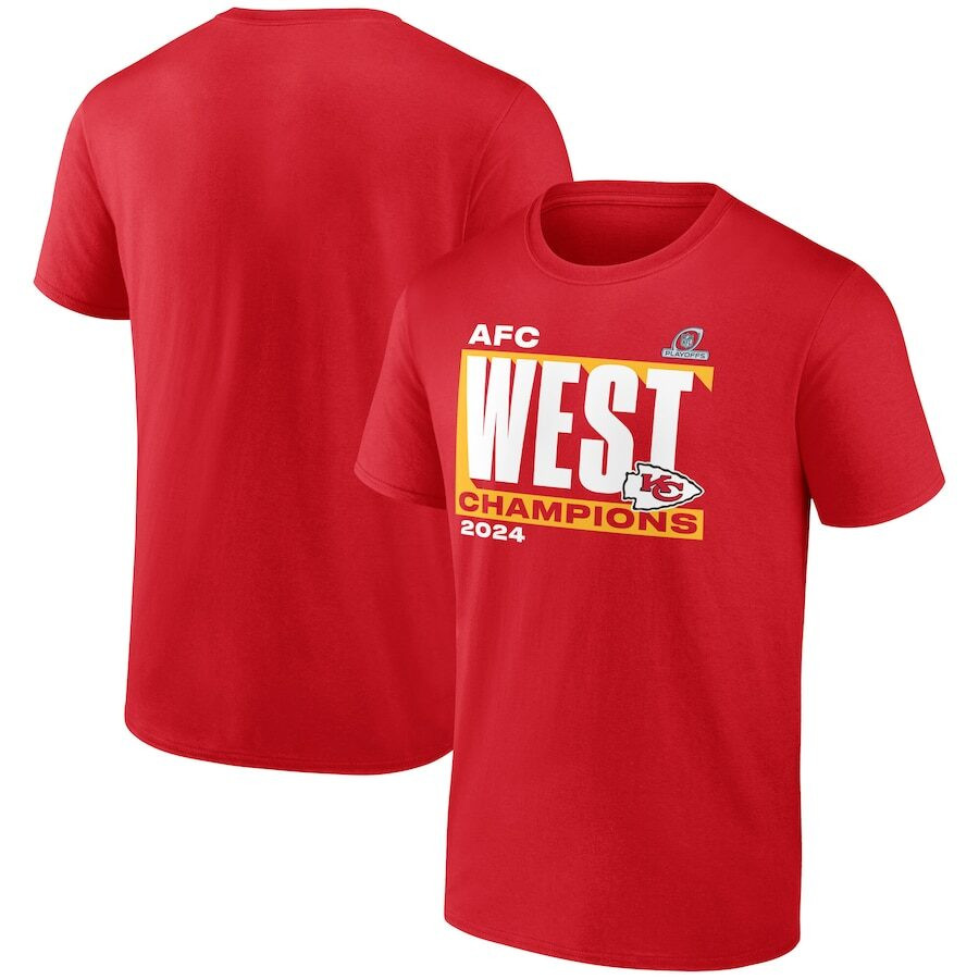 Champion Kansas City Chiefs T-Shirt Football Gifts For Men