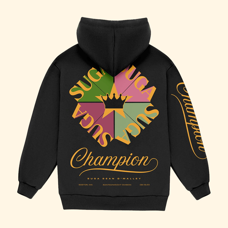 Champion Sean O'Malley Hoodie Suga Sean Merch Unique Dad Birthday Gifts For Father's Day
