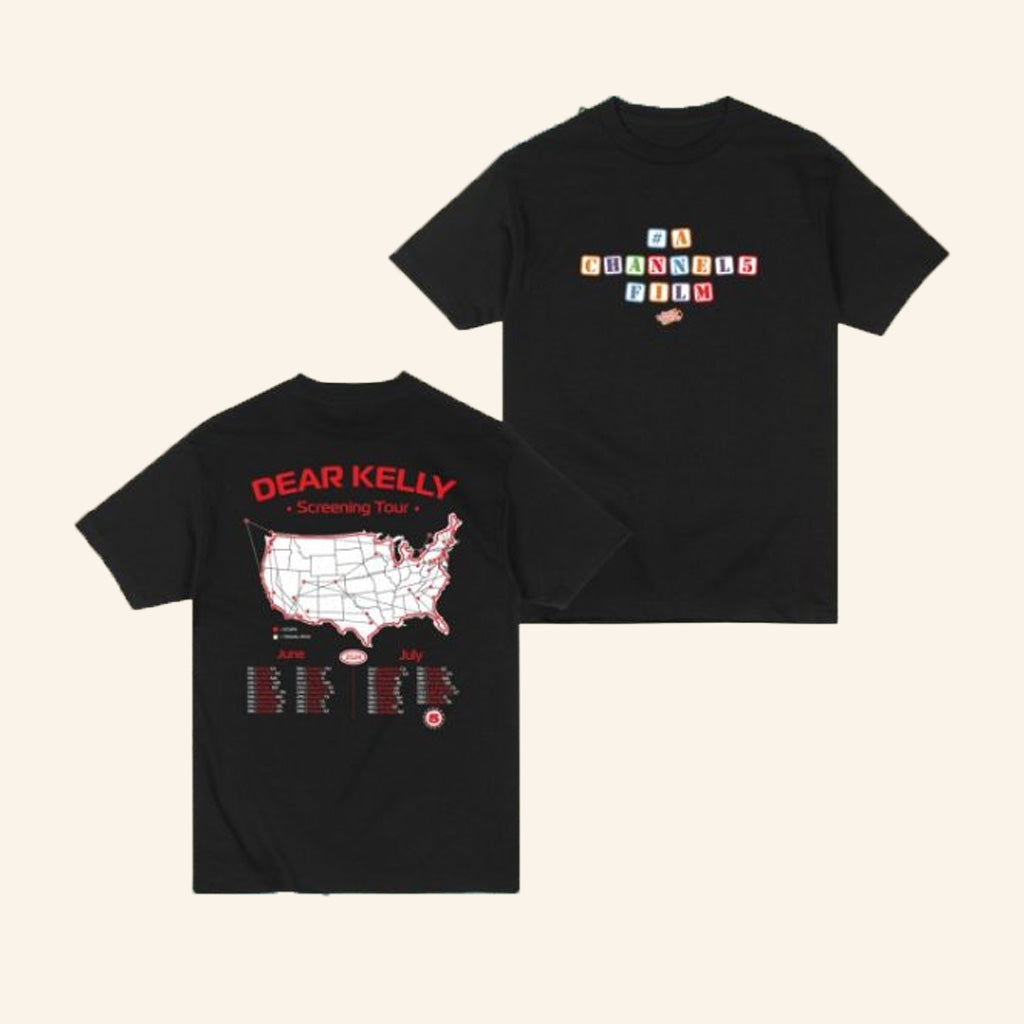 Channel 5 Merch Dear Kelly Black T-Shirt Gifts For Dad