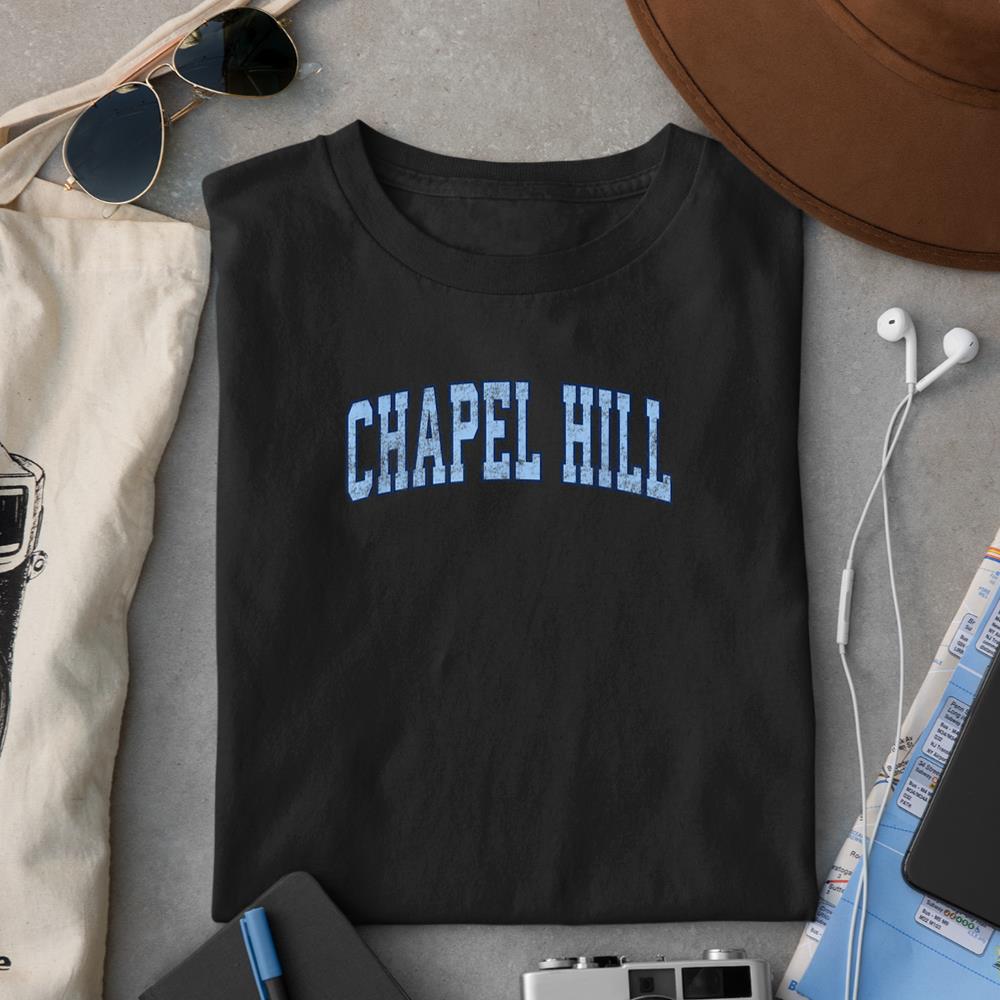 Chapel Hill North Carolina NC Vintage Athletic Sports Design T-Shirt