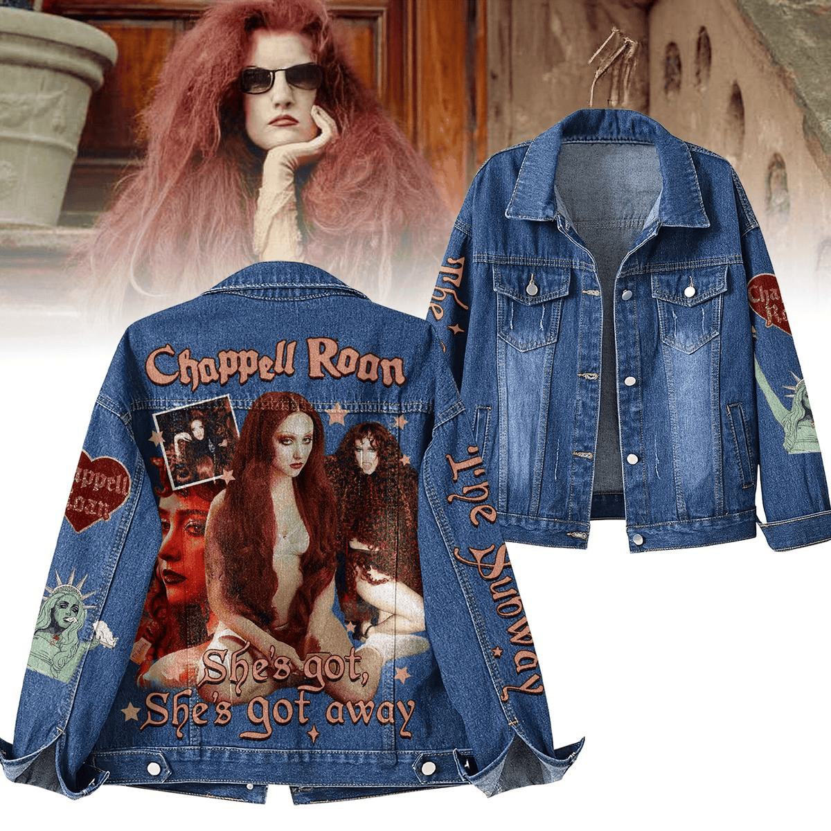 Chappell Roan The Subway Denim Jacket Fan Merch Gifts For Her
