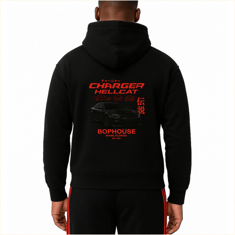 Charger Hellcat Bophouse Hoodie Camilla Araujo Merch Bop House Merch Father's Day Gifts For Him