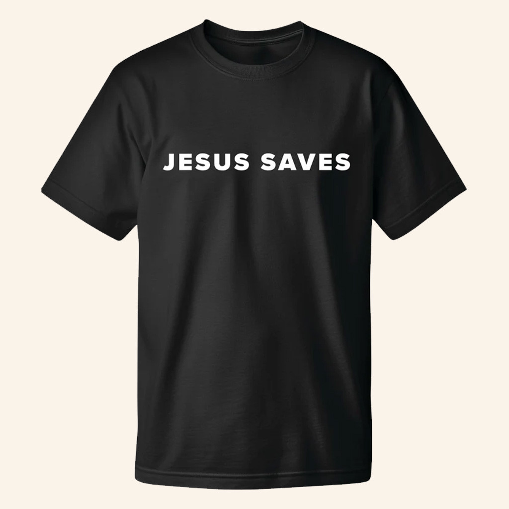Charlie Kirk Shirt Jesus Saves T-Shirt Charlie Kirk Merch Trump 2025 Shirt Gifts For Husband