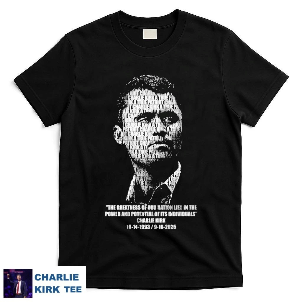 Charlie Kirk Shirt The Greatness Of Our Nation Lies In The Power Tee Charlie Kirk Merch