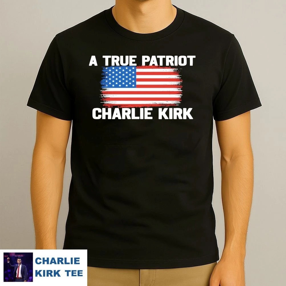 Charlie Kirk Shooters Shirt A True Patriot Charlie Kirk Merch Gift For Supporters