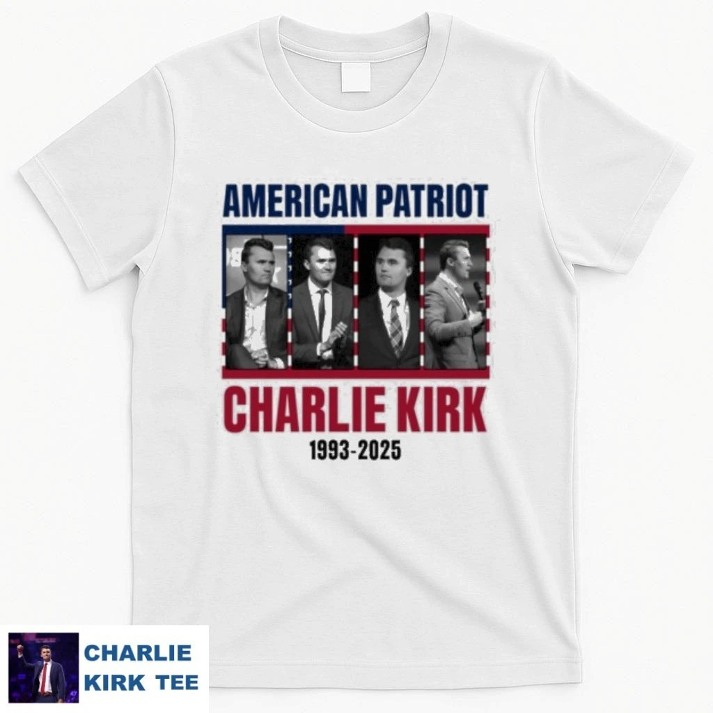 Charlie Kirk Shooters Shirt American Patriot 1993 2025 Shirt Gift For Trump Supporter