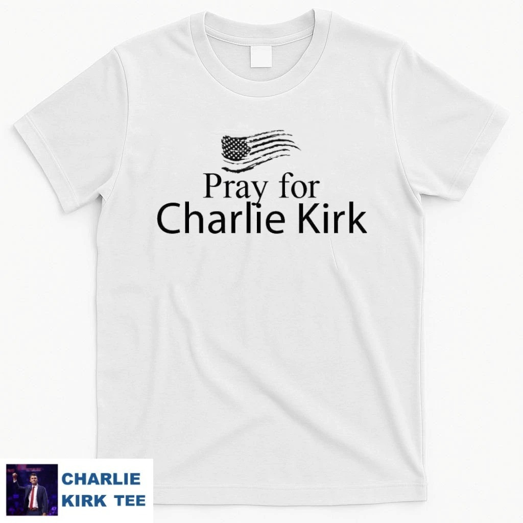 Charlie Kirk Shooters Shirt Pray For Charlie Kirk T-Shirt Memorial Gifts