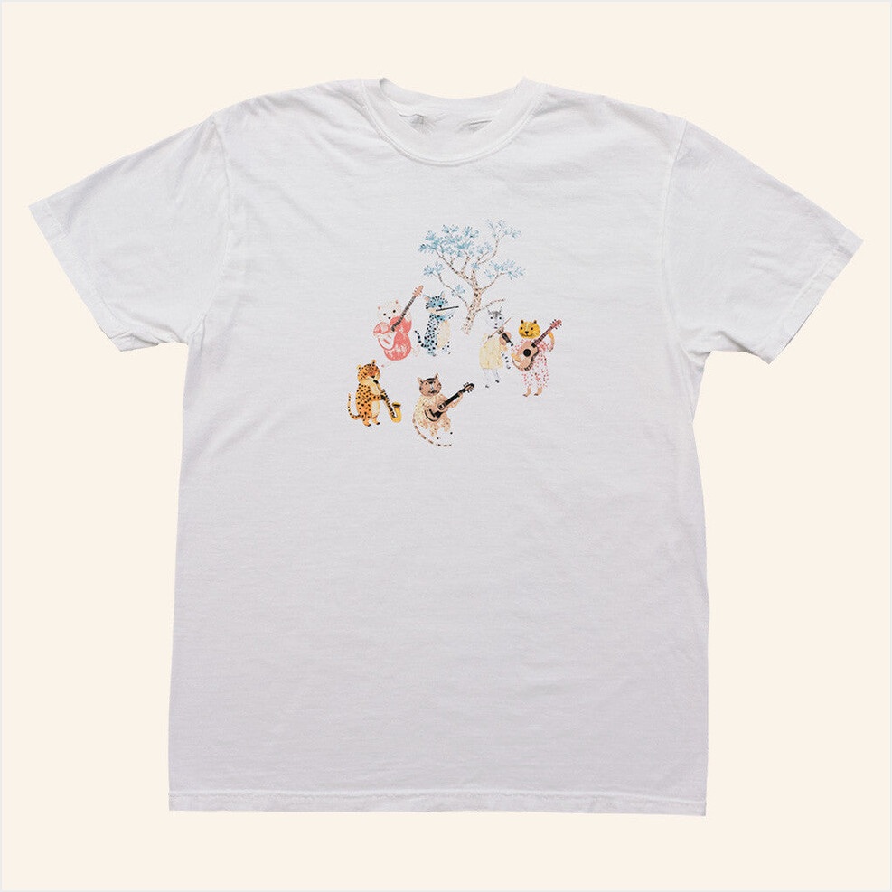 Charm ANIMAL Band T-Shirt Clairo Charm Merch BFF Birthday Gifts Christmas Presents