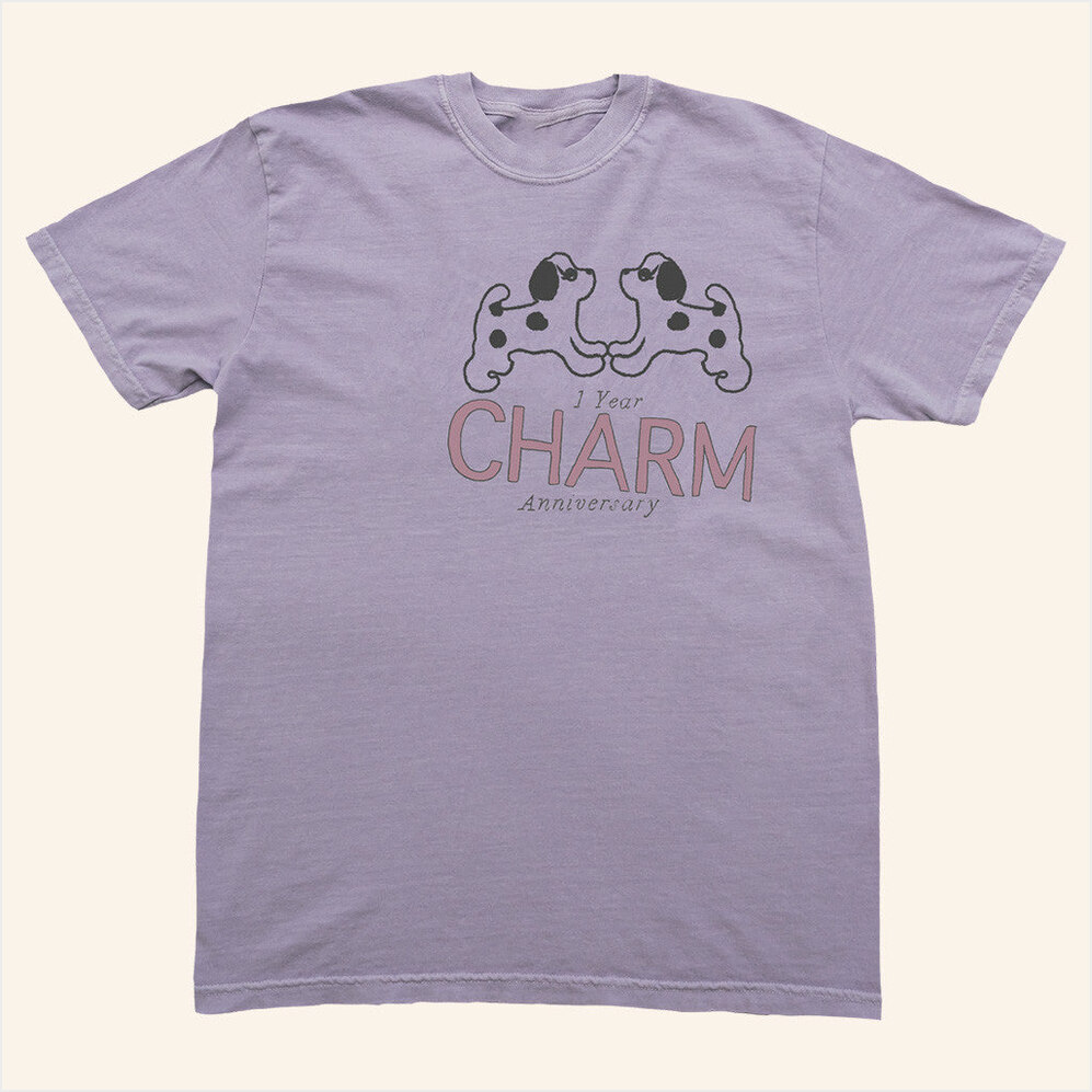 Charm Puppy T-Shirt Clairo Charm Merch Best Friend Gift Ideas BFF Birthday Gifts
