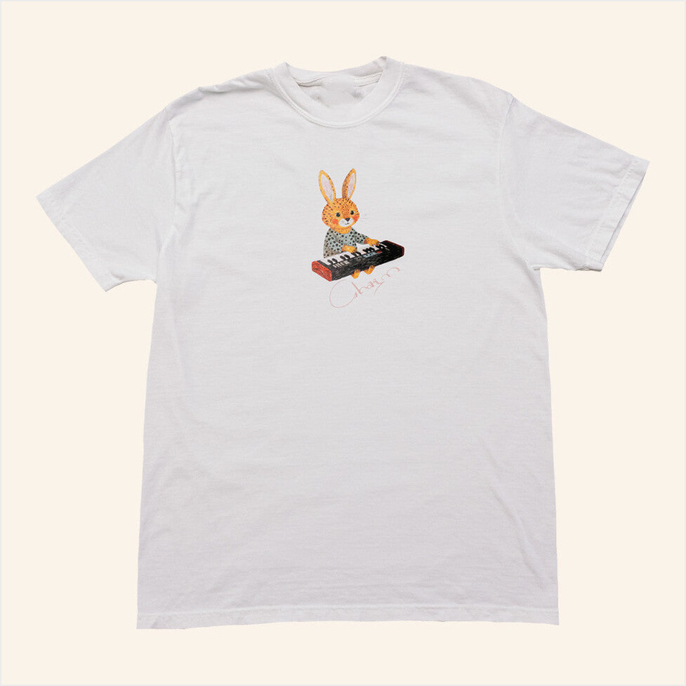 Charm Rabbit White T-Shirt Clairo Charm Merch Birthday Gifts For Best Friend Christmas Presents