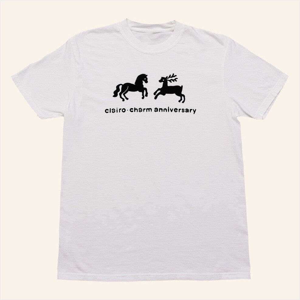 Charm Wildlife T-Shirt Clairo Charm Merch White Birthday Gifts For Sister Gifts For Besties