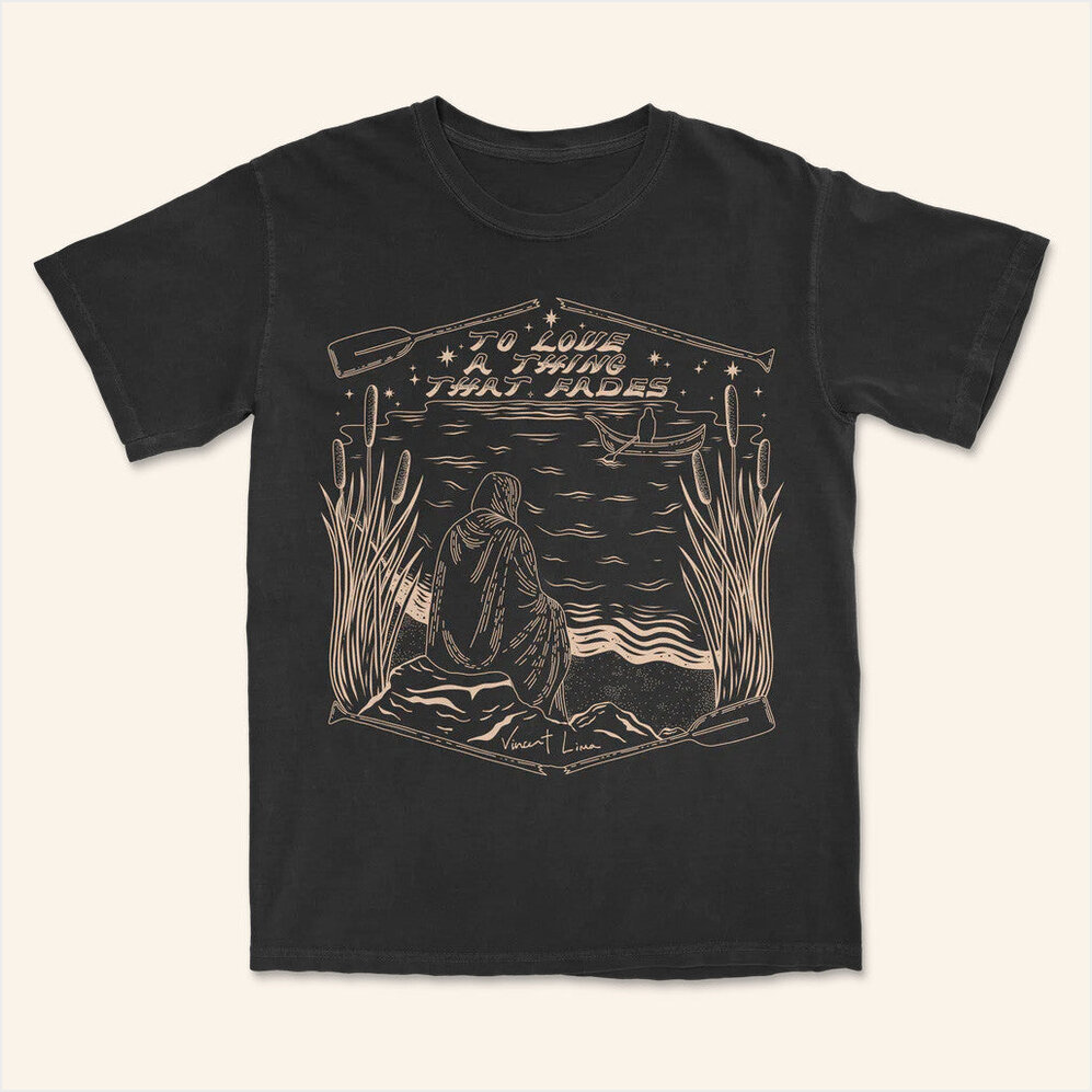Charon Black T-Shirt Vincent Lima Merch Birthday Gift Ideas Christmas Presents