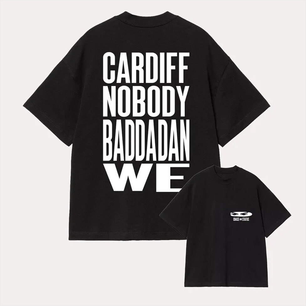 Chase And Status Cardiff T-Shirt Chase And Status Merch Birthday Gift Ideas For Husband