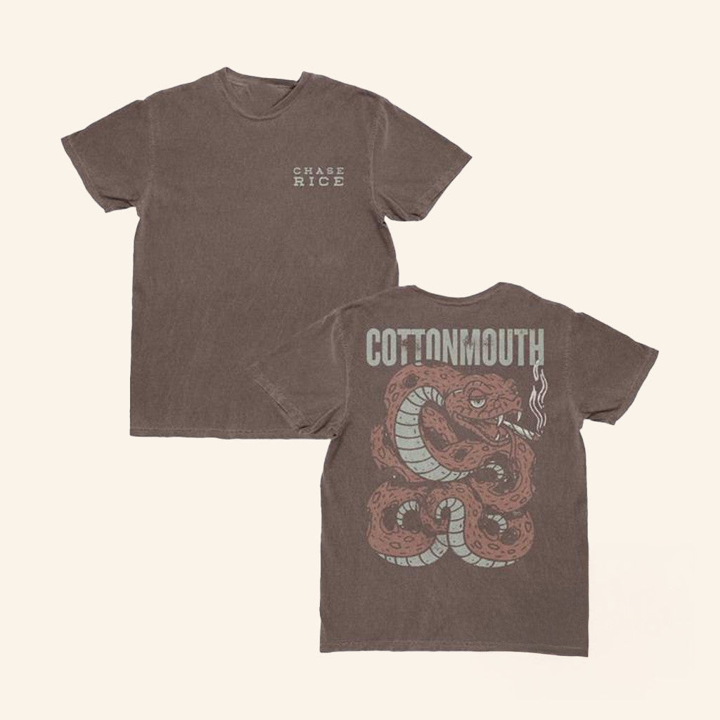 Chaserice Merch Cottonmouth T-Shirt Gift Ideas For Husband