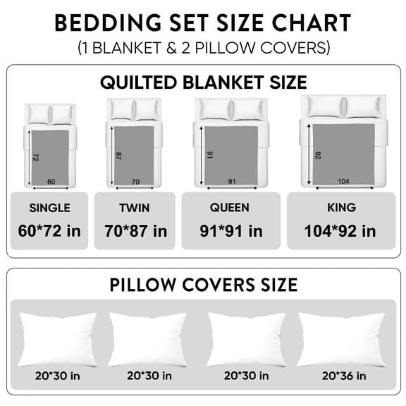 Chasing the Sun Quilted Bedding Set Unique Duvet Cover Bedspread Set Best Gifts For Wife This Mother's Day