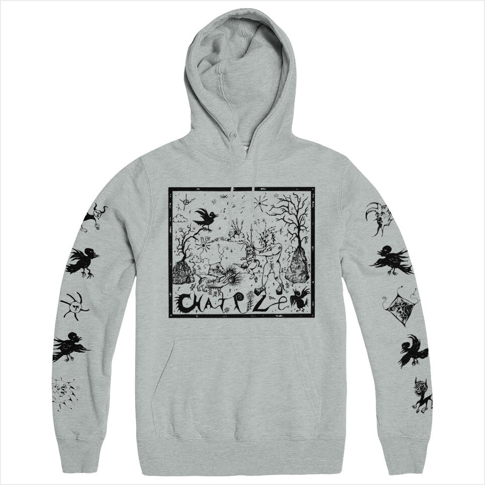 Chat Pile Merch Olivia Gibb - Grey Hoodie Chat Pile Hoodie Father'S Day Gifts For Metal Music Lovers