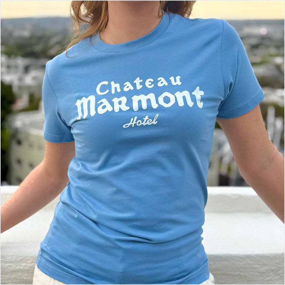 Chateau Marmont Hotel Shirt Worn By Gabi Demartino Merch Birthday Gifts For Best Friend