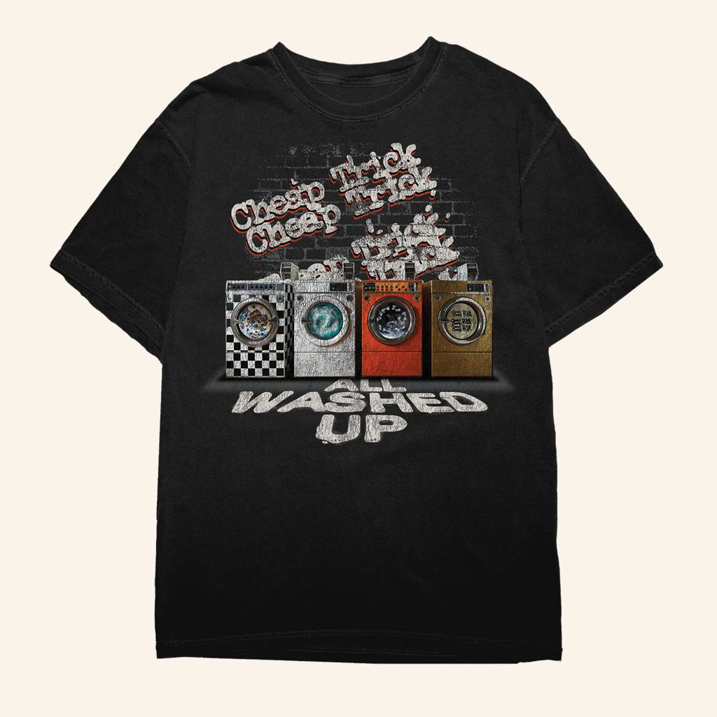 Cheap Trick Merch All Washed Up Album Cover T-Shirt Gifts For Dad