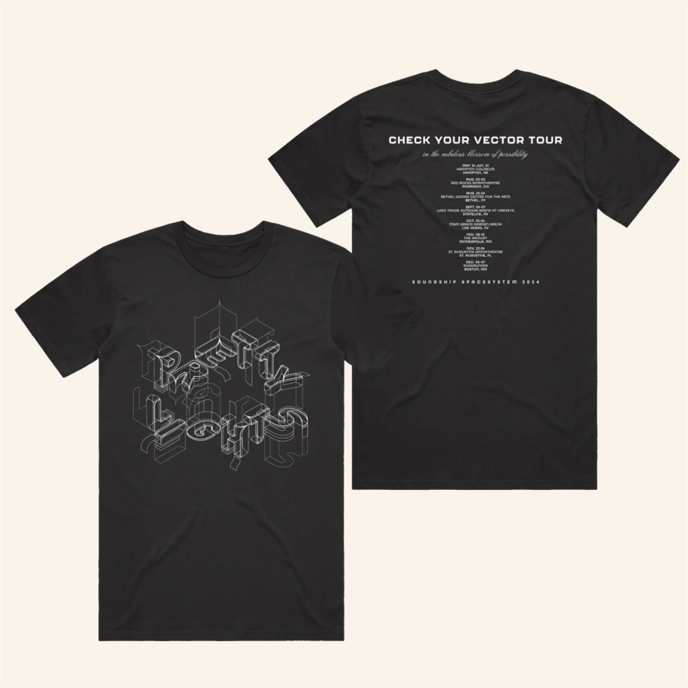 Check Your Vector Tour T-Shirt Pretty Lights Music Merch Birthday Gifts For Friends