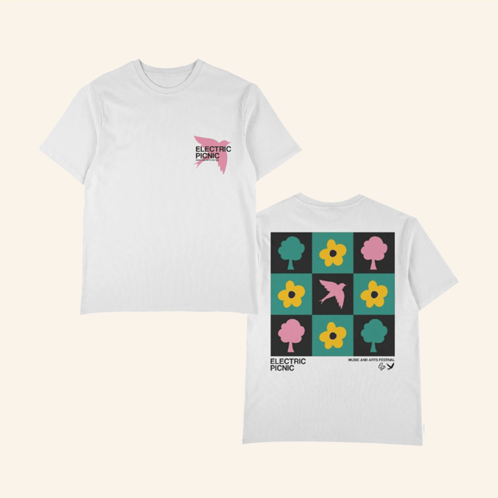 Checkerboard T-Shirt Electric Picnic Merch Birthday Gifts For Best Friend Christmas Presents