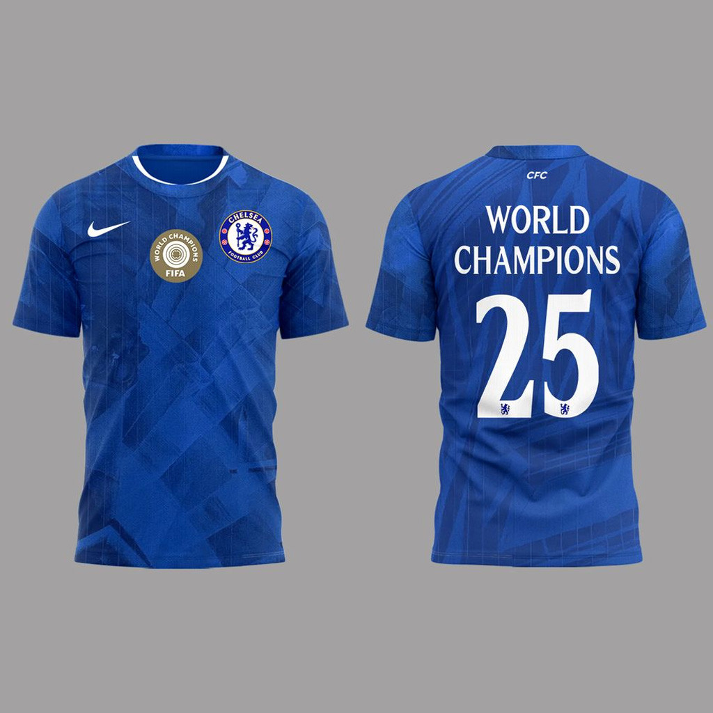 Chelsea FC FIFA Club World Cup Champions 2025 Shirt Fan Merch Best Gifts For Husband