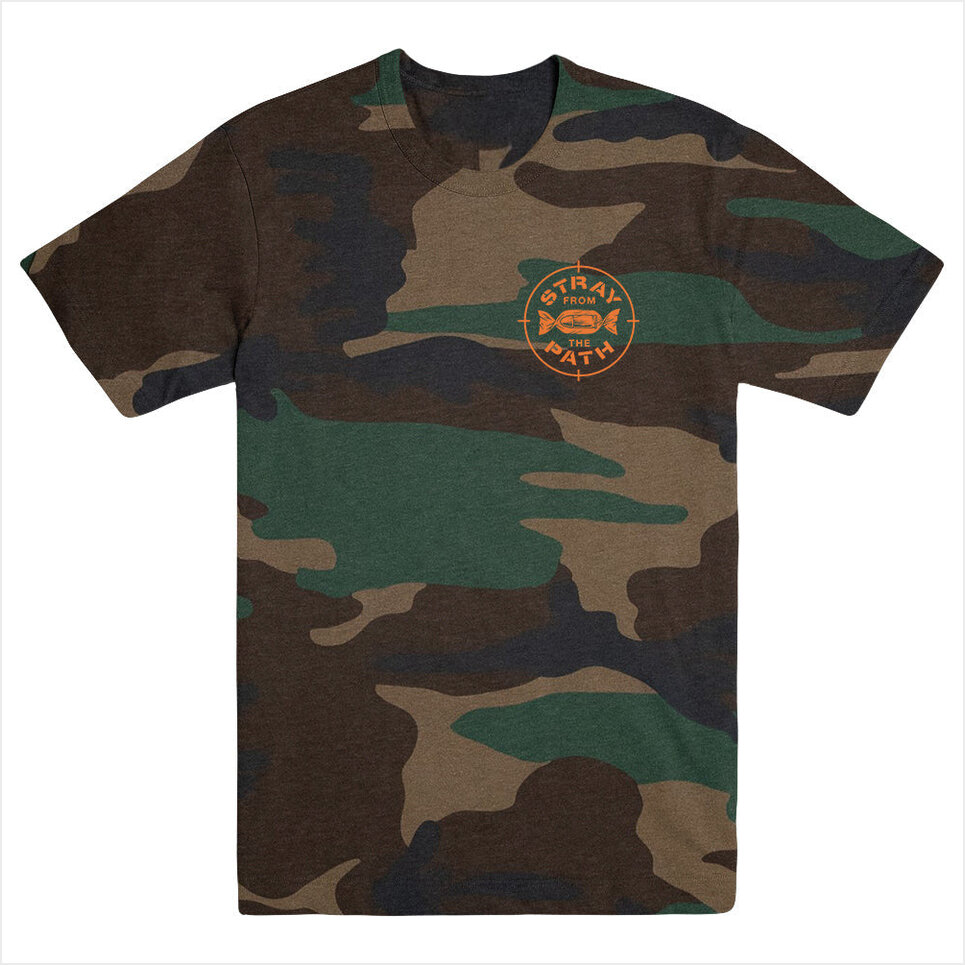 Chest Candy Camo Shirt Stray From The Path Merch Stray From The Path Shirt Father'S Day Gifts For Best Friend