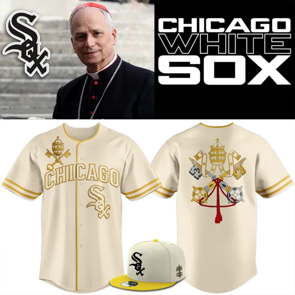Chicago 2025 Vatican City Connect Jerseys Gifts For Husband