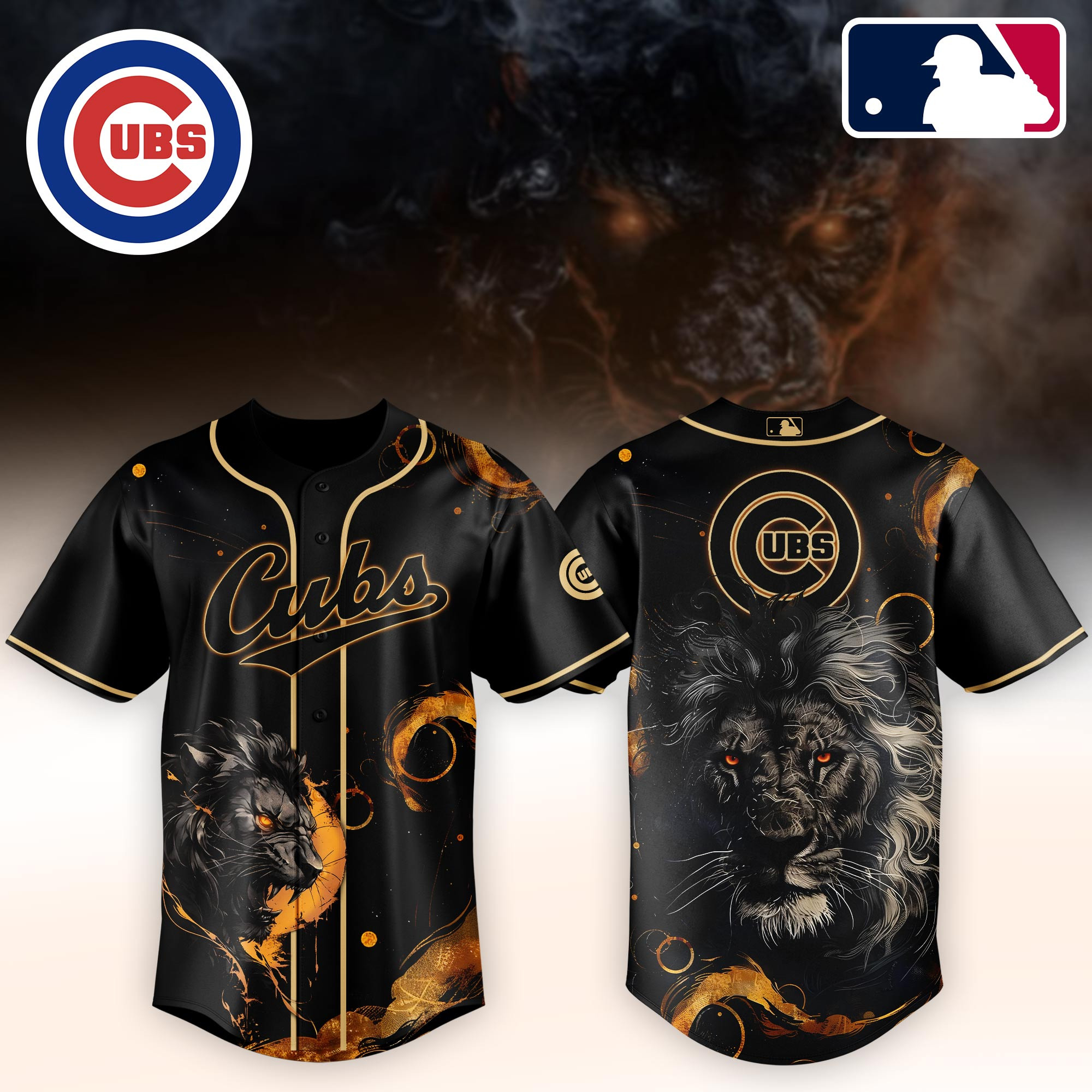 Chicago Cubs Mlb X Lion Baseball Jersey For Fans