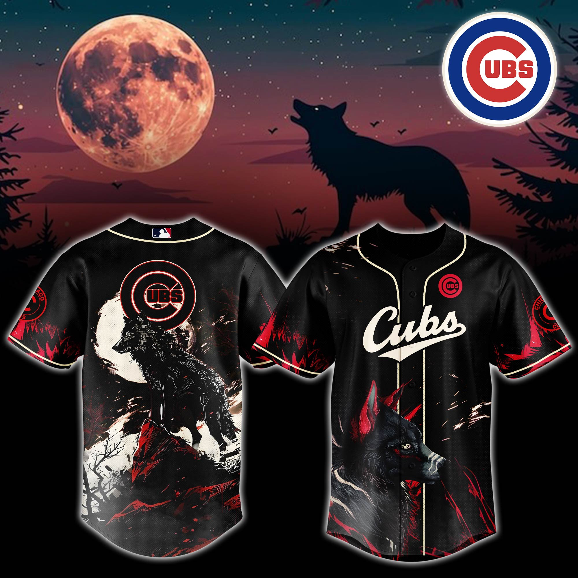 Chicago Cubs Mlb X Worf Baseball Jersey For Fans