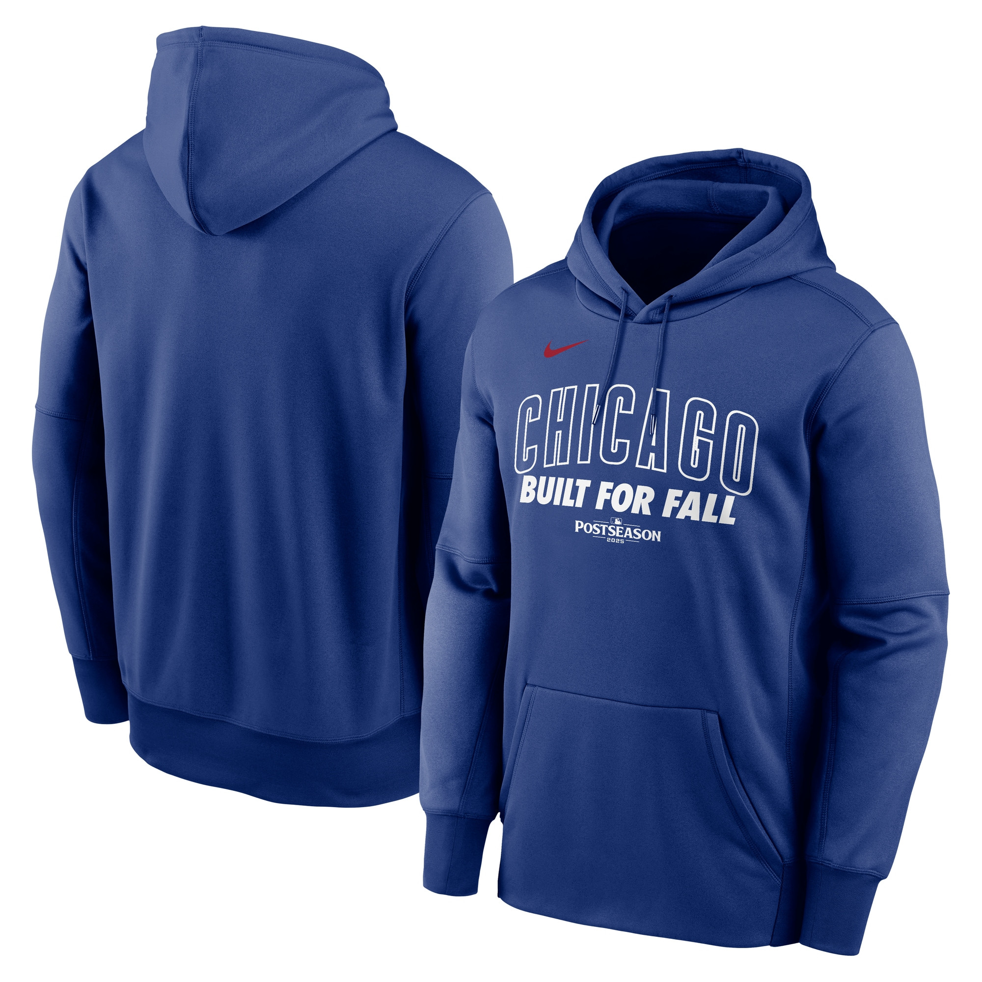 Chicago Cubs October Baseball Merch Hoodie Chicago Built For All Best Baseball Players Gifts