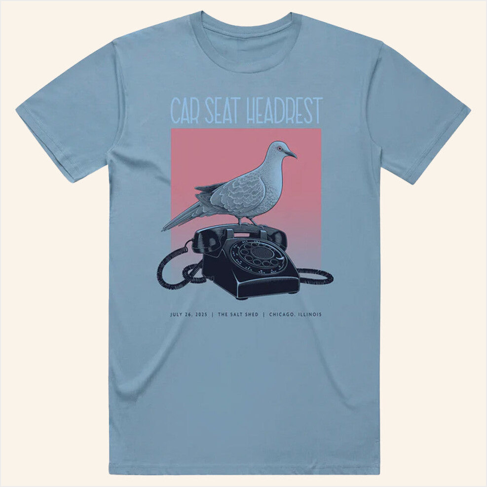 Chicago Specific T-Shirt Car Seat Headrest Merch Best Gifts For Husband Gifts For Best Friend
