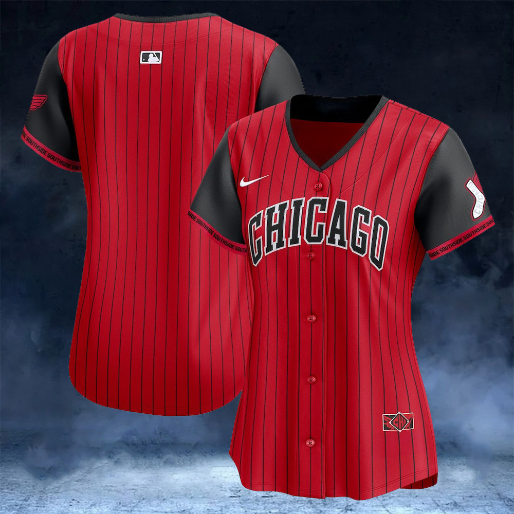 Chicago White Sox City Connect Jersey Women’s 2025 MLB Uniforms Apparel Gifts For Fans