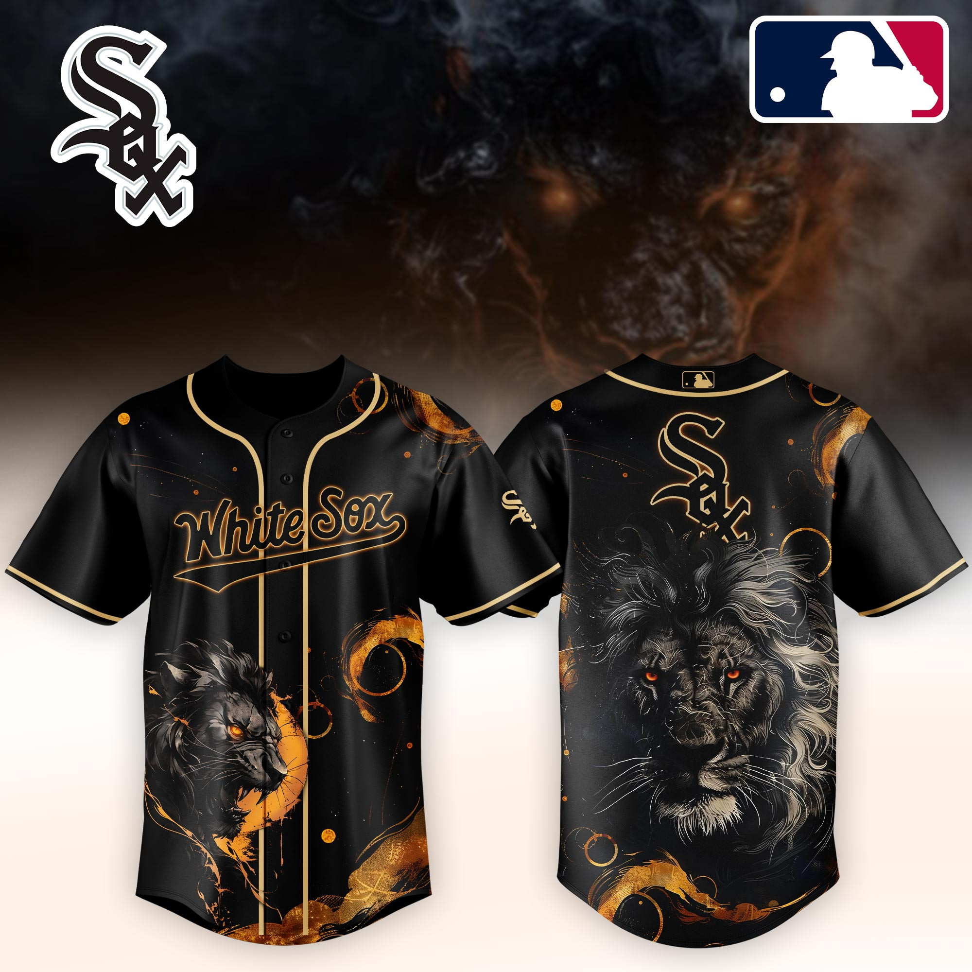 Chicago White Sox Mlb X Lion Baseball Jersey For Fans