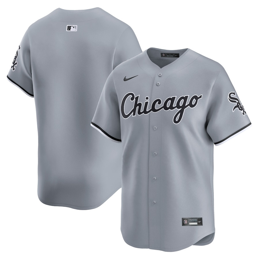 Chicago White Sox Road Limited Men Jersey - Gray - JS620