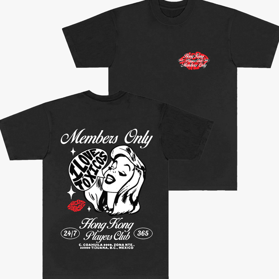 Chicos Toxicos Merch Members Only I Love Toxicos T-Shirt Dad Father's Day Gifts Gift for Dad