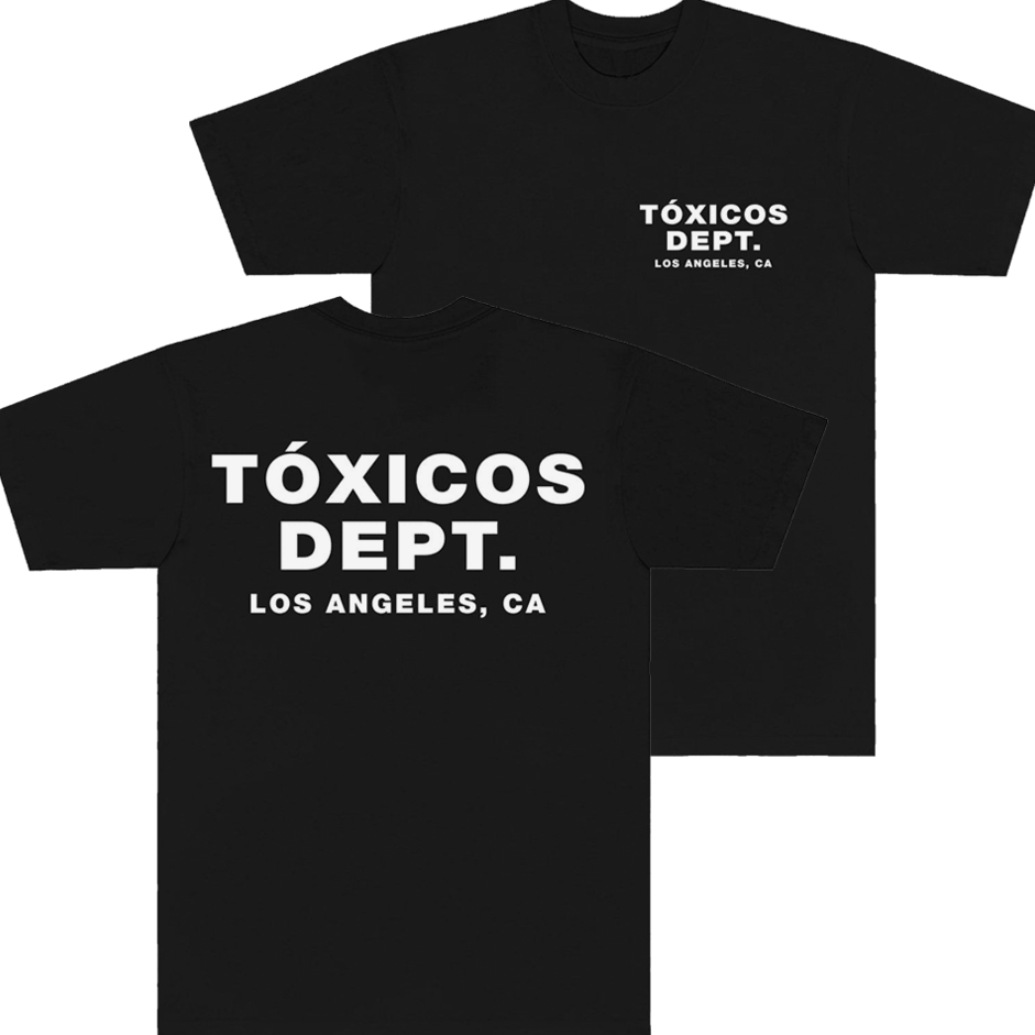 Chicos Toxicos Merch Toxicos Dept Los Angeles CA T-Shirt Father's Day Gifts For Dad