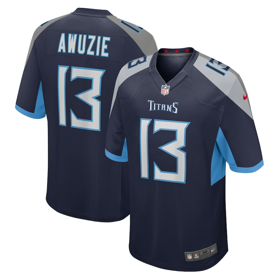 Chidobe Awuzie 13 Tennessee Titans Game Men Jersey - Navy - JS743