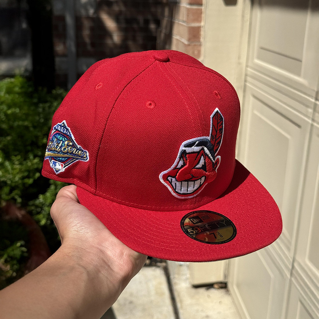 Chief Wahoo Hat Snapback Cleveland Indians Chief Wahoo Red Hat MLB Merch Gifts For Baseball Fan