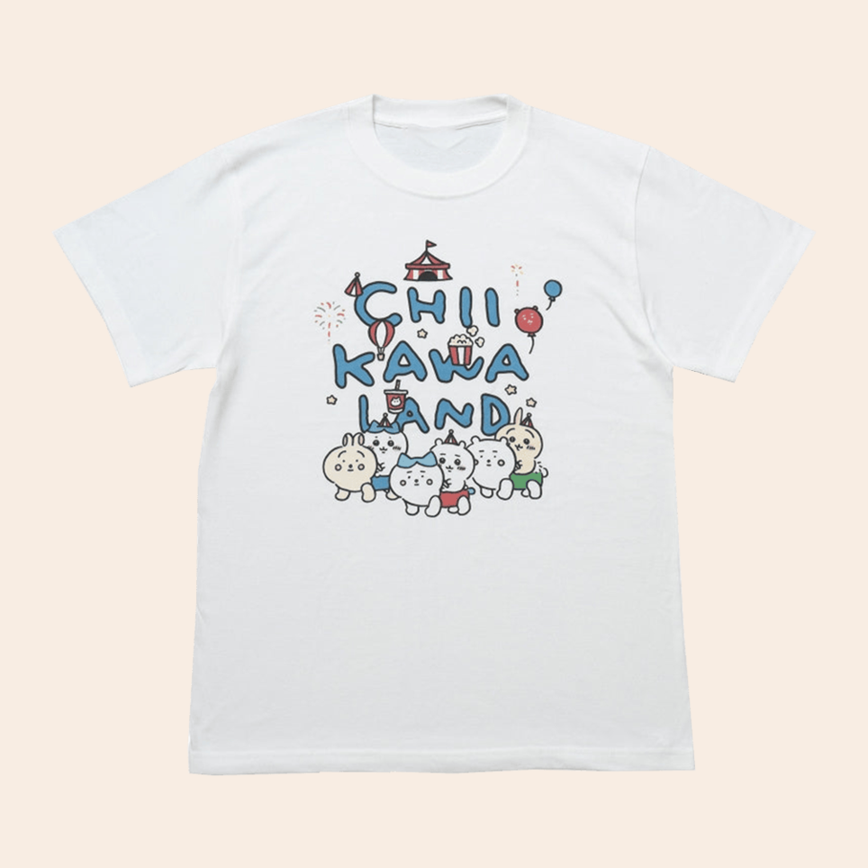 Chiikawa Land T-Shirt Chiikawa Merch Fathers Day Gift From Daughter Birthday Gifts For Friends