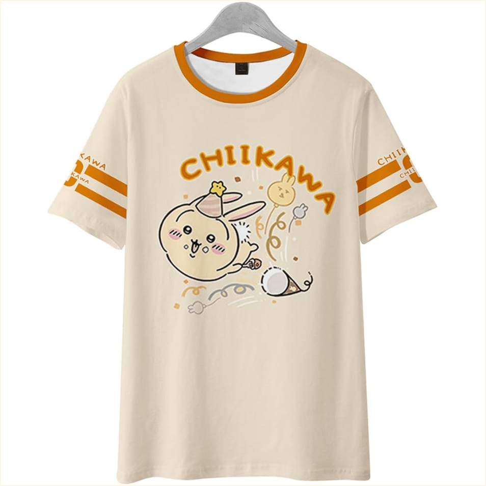 Chiikawa T-Shirt Chiikawa Merch Cute Birthday Gifts For Daughter Gifts For Friends