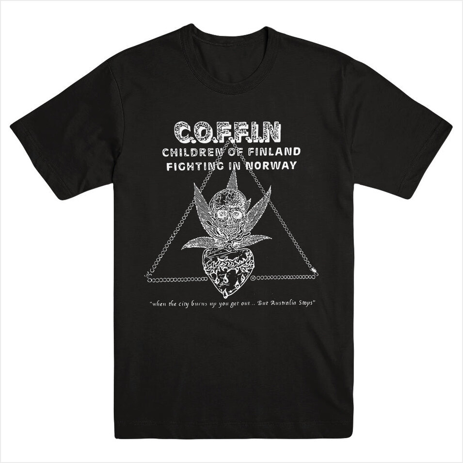 Children Black Shirt C.O.F.F.I.N. Merch C.O.F.F.I.N. Shirt Dad Gifts For Father'S Day 2025