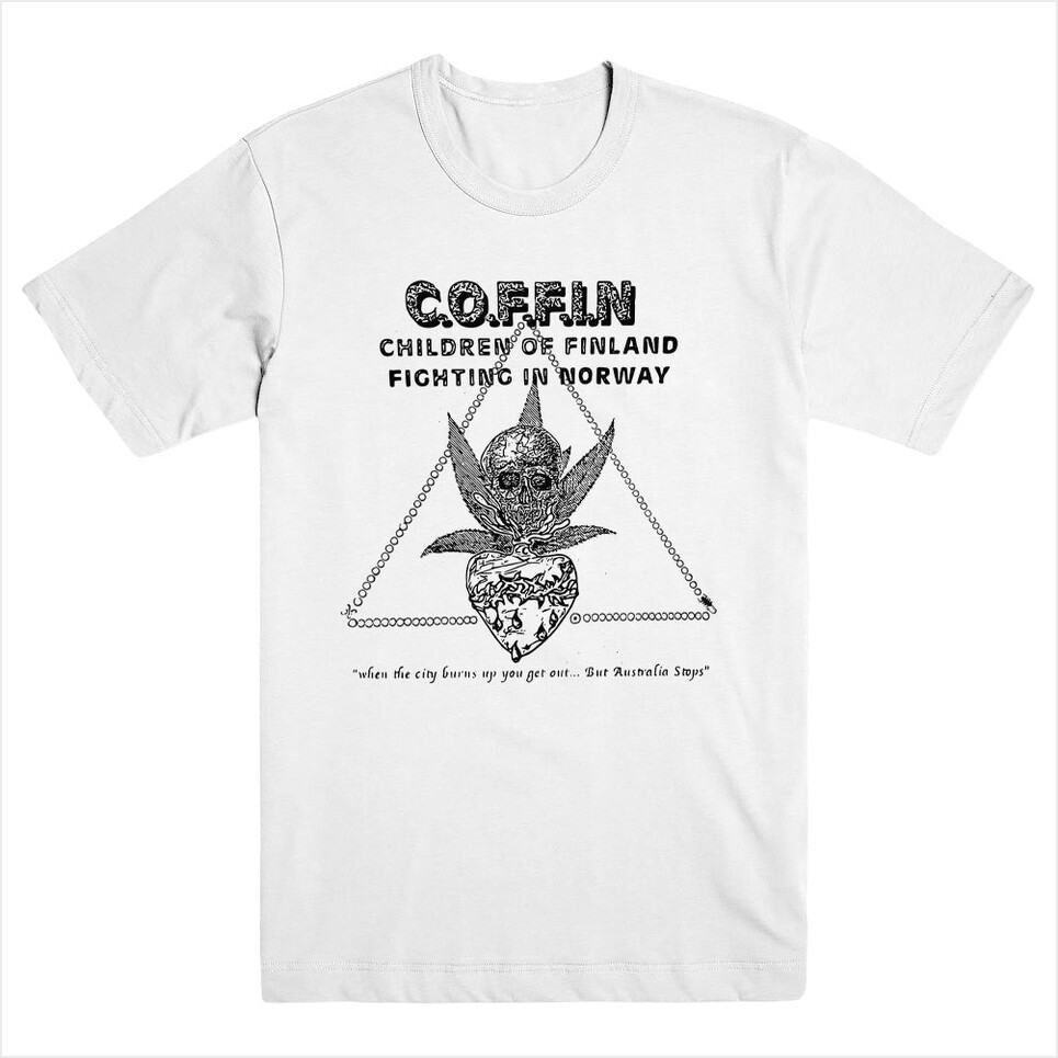 Children White Shirt C.O.F.F.I.N. Merch C.O.F.F.I.N. Shirt Father'S Day Gifts For Husband