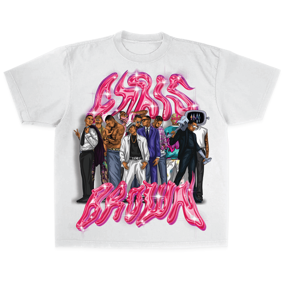 Chris Brown Merch 20 Years Of CB T-Shirt Cute Mothers Day Gifts Gift for Dad Gifts For Friends