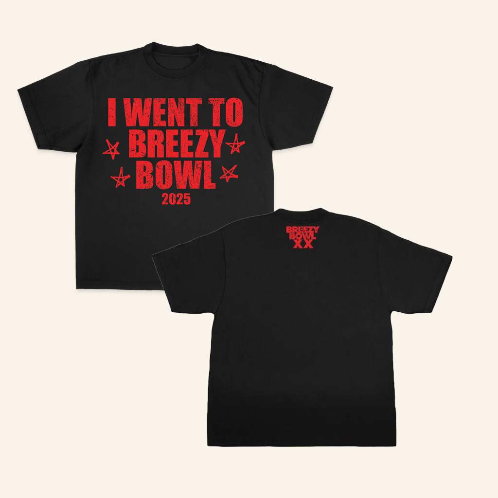 Chris Brown Merch I Went To Breezy Bowl T-Shirt Gifts For Music Fans