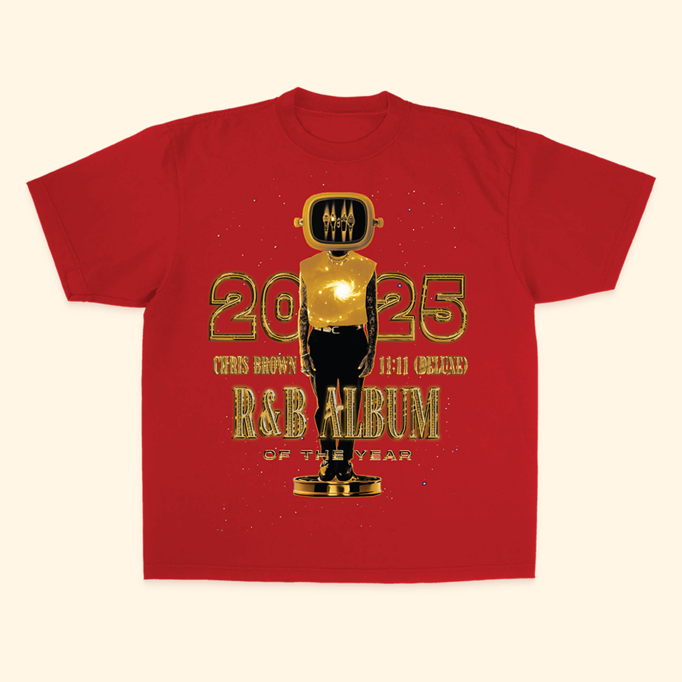 Chris Brown R And B Album Of The Year 2025 T-Shirt Chris Brown Merch Mothers Day Present Ideas