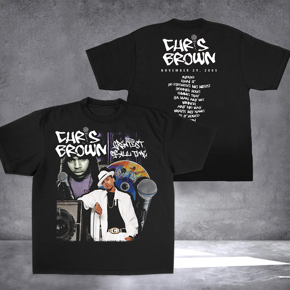 Chris Brown self Titled 19 Year Anniversary Shirt Gift Ideas For Music Lovers