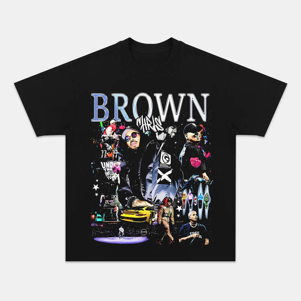 Chris Brown Vintage Graphic T-Shirt Chris Brown Merch Christmas Gifts For Husband