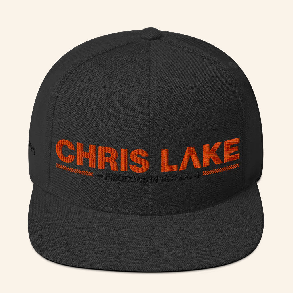 Chris Lake Merch Chemistry Chris Lake Flat Bill Snapback Hat Embroidered Gifts For Him