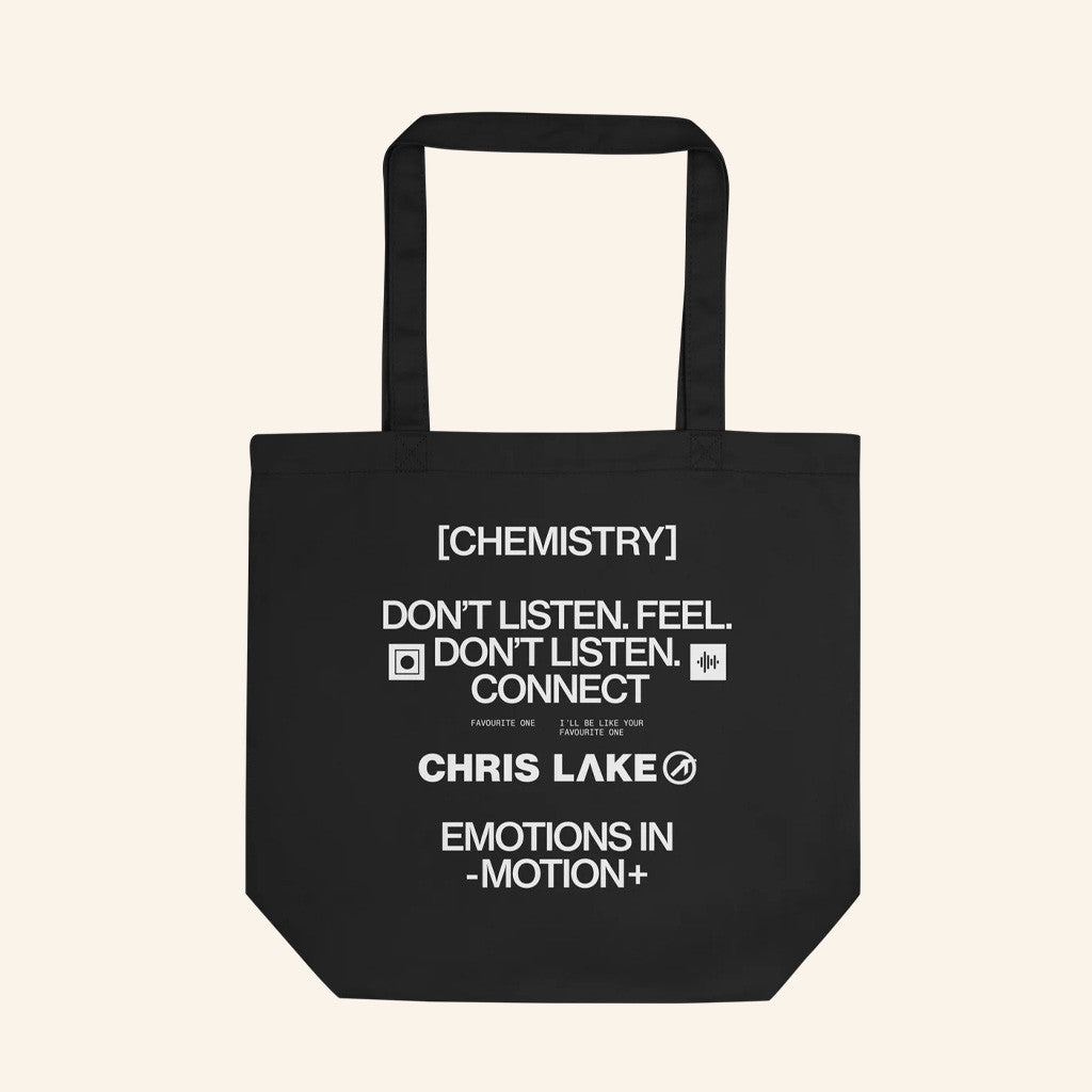 Chris Lake Merch Chemistry Eco Tote Bag New York Chemistry Album Tour 2025 Bag Women's Gifts