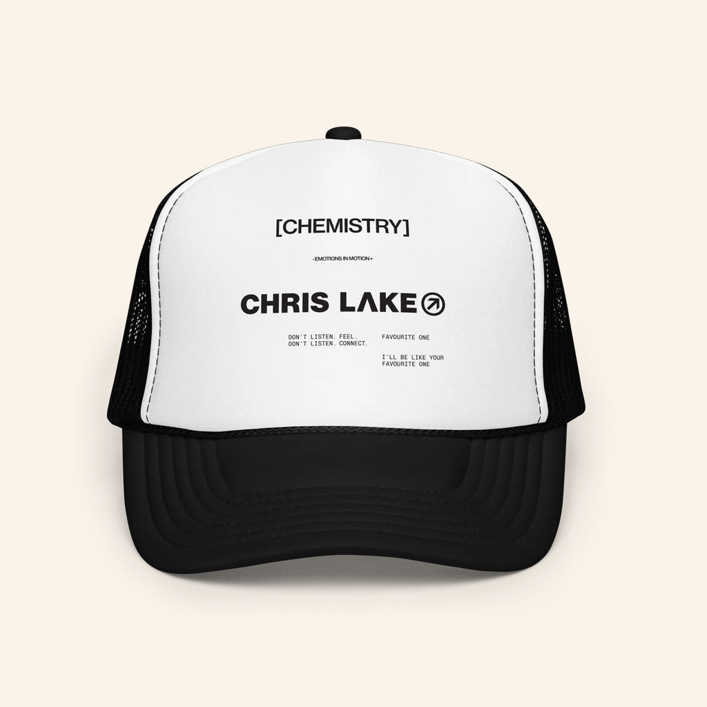 Chris Lake Merch Chemistry Favourite One Trucker Hat Chemistry Album Tour 2025 Cap Fan Merch